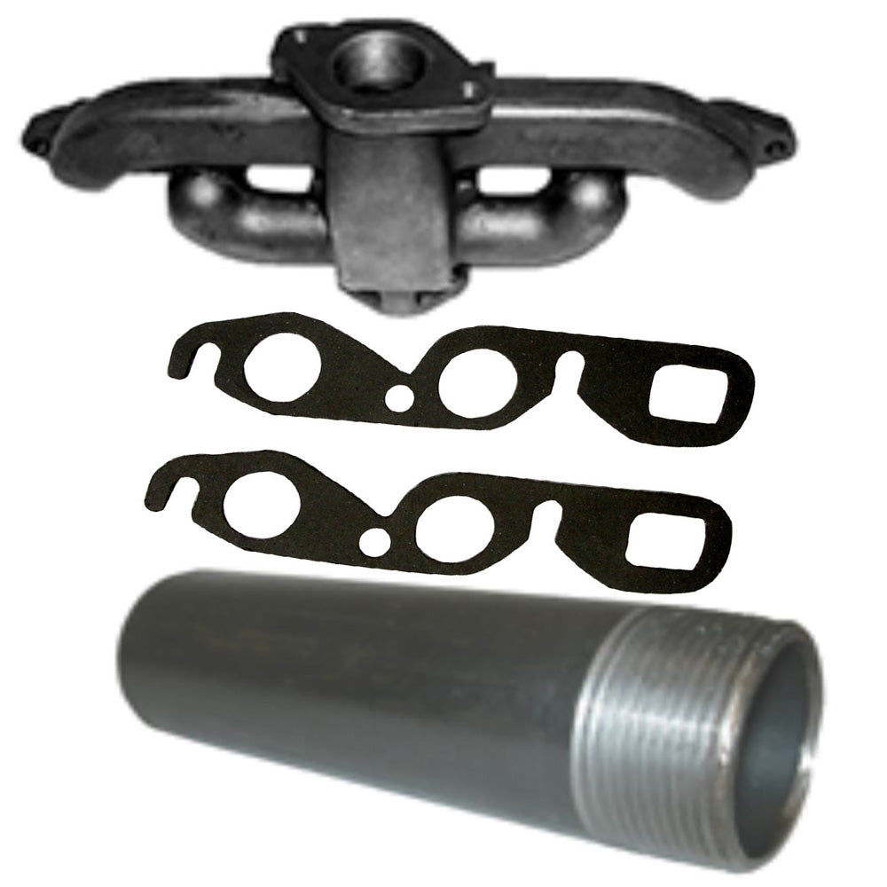 352014R1 Manifold, Pipe, and Gaskets Fits Case/International Harvester 100 130