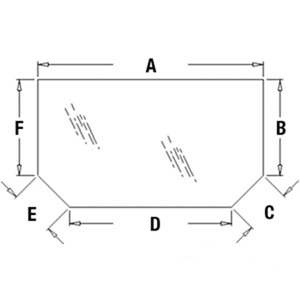 352208A1 - Upper Rear Glass