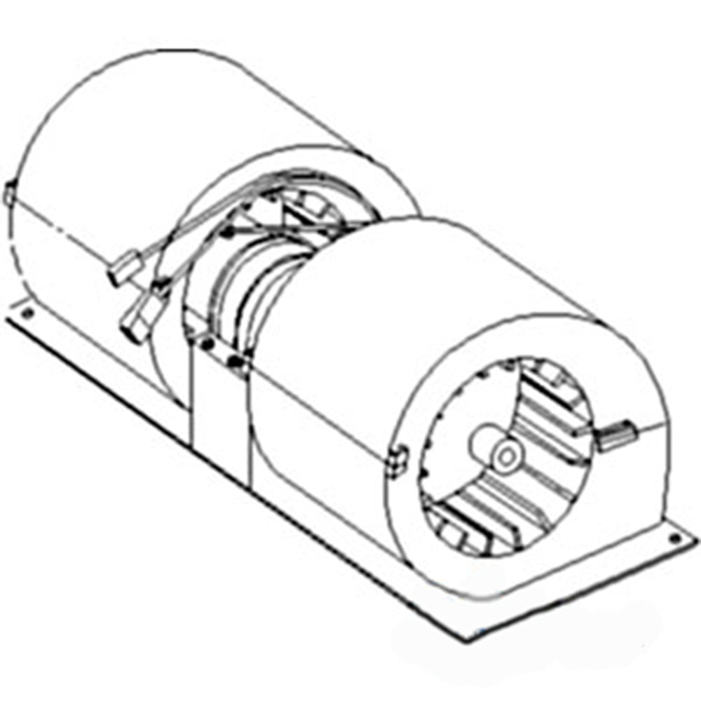 Blower Assy W/ Resistor Fits Case/International Harvester Replaces 1535284C1