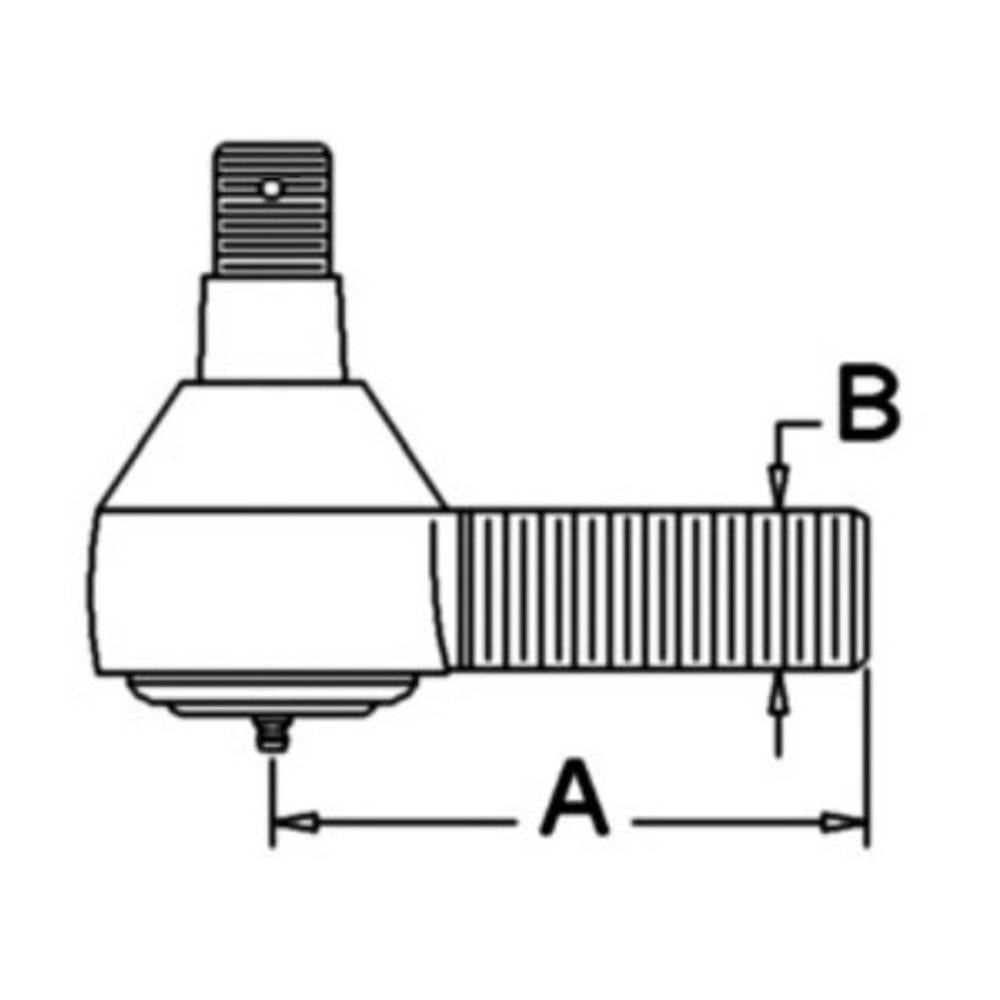 Tie Rod End Fits 375 383 390 390T 398 399 359 3595527M91 3595527M91-A 3599679M91