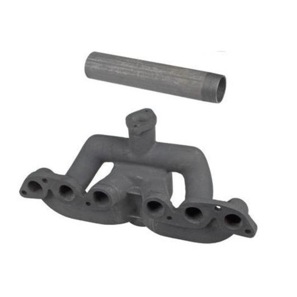 8035DDX Exhaust Manifold with Pipe Fits Case/International Harvester