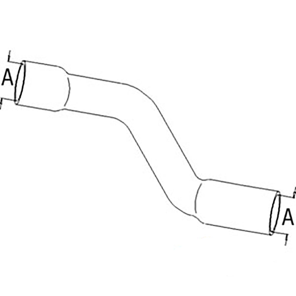 Radiator Hose - Lower Fits International 350 300 Fits Case IH 362833R1