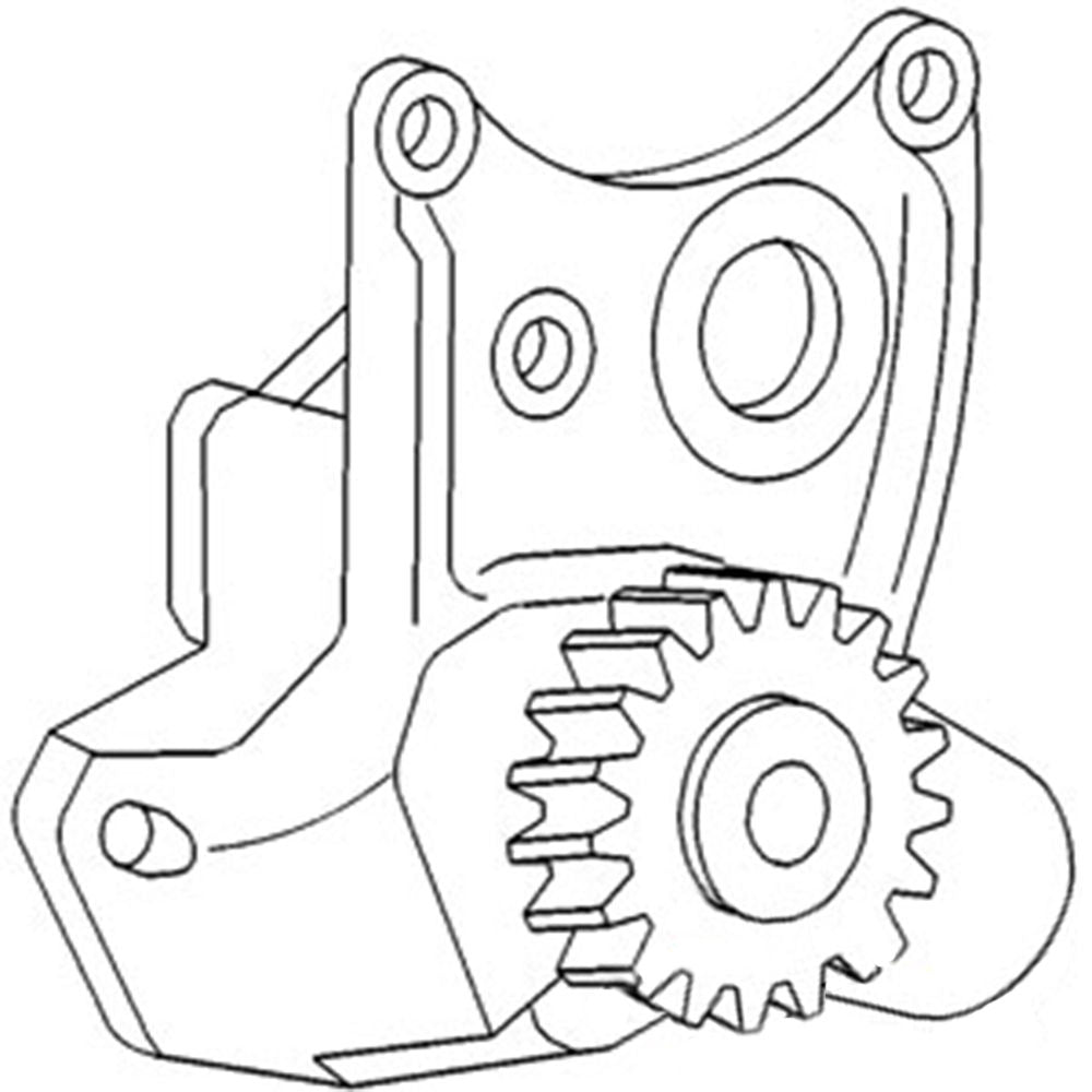 Oil Pump Fits 165 168 174 178 184 410 416 426 470 50B 520 F10 3637470M91 3638631