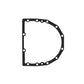 Rear Main Gasket Fits Landini Replaces 136817157