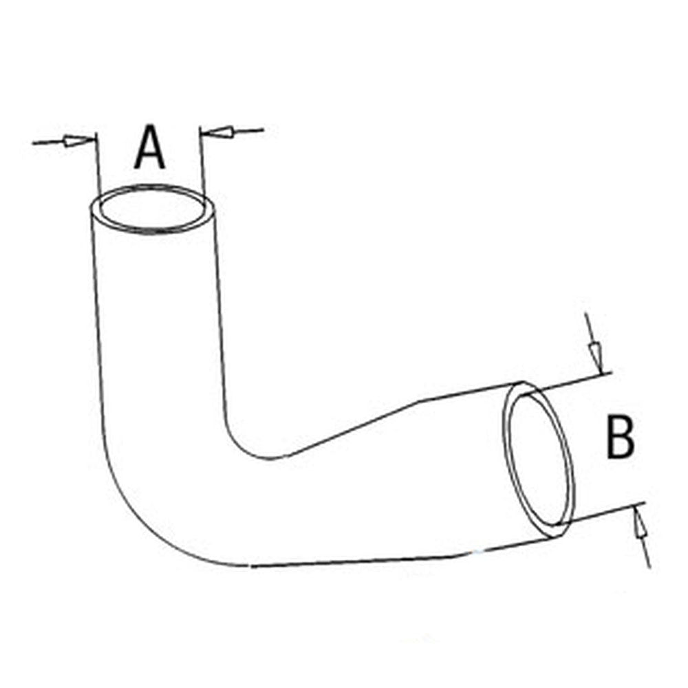 IHS4847-STR Upper Radiator Hose Fits International 340