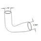 IHS4847-STR Upper Radiator Hose Fits International 340