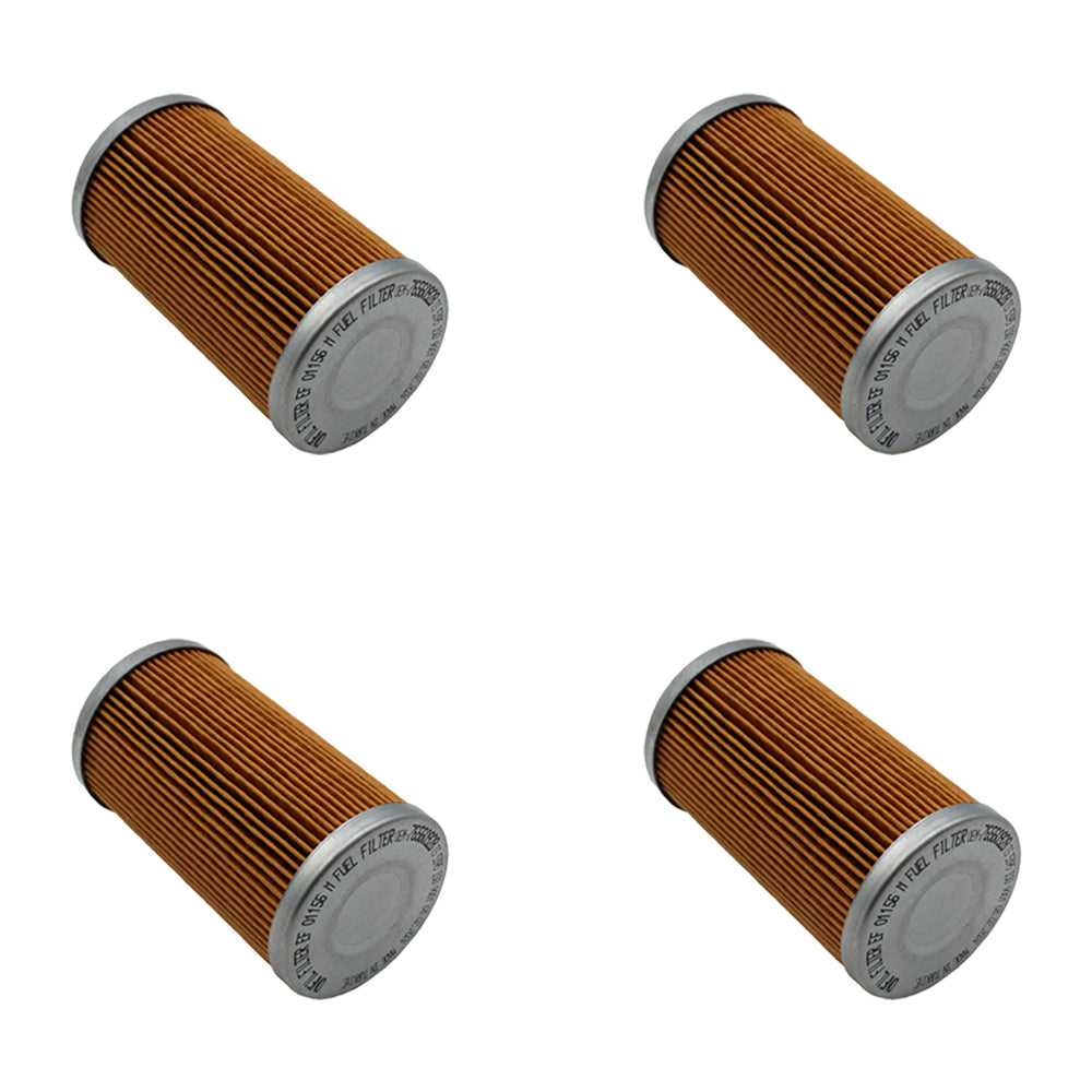 (4)- Fuel Filter Cartridges for Kioti Daedong DK35 DK40 DK45 DK50 LB2202 LK3054