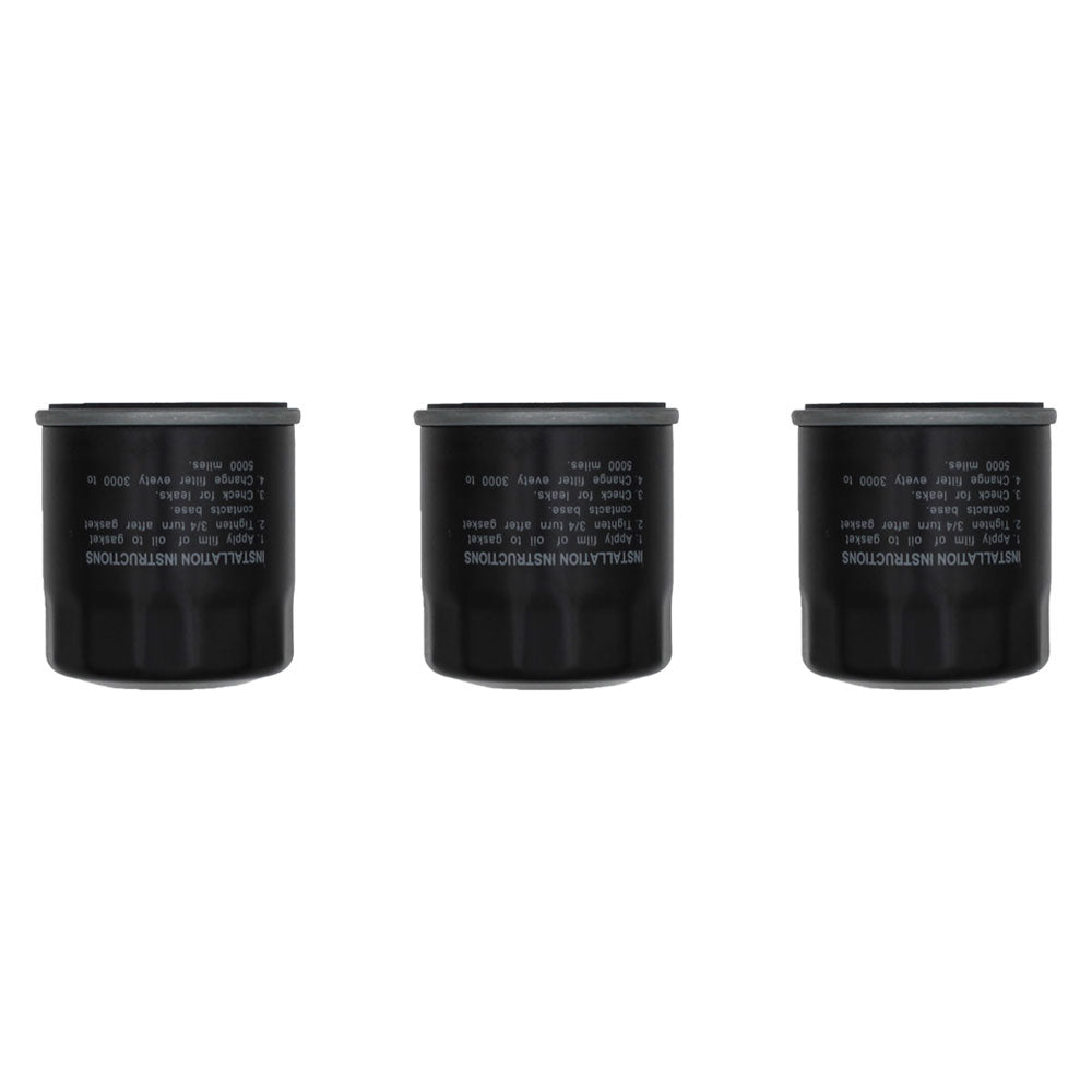 Qty 3: Lube Filter Fits Subaru Replaces 248-65801-00