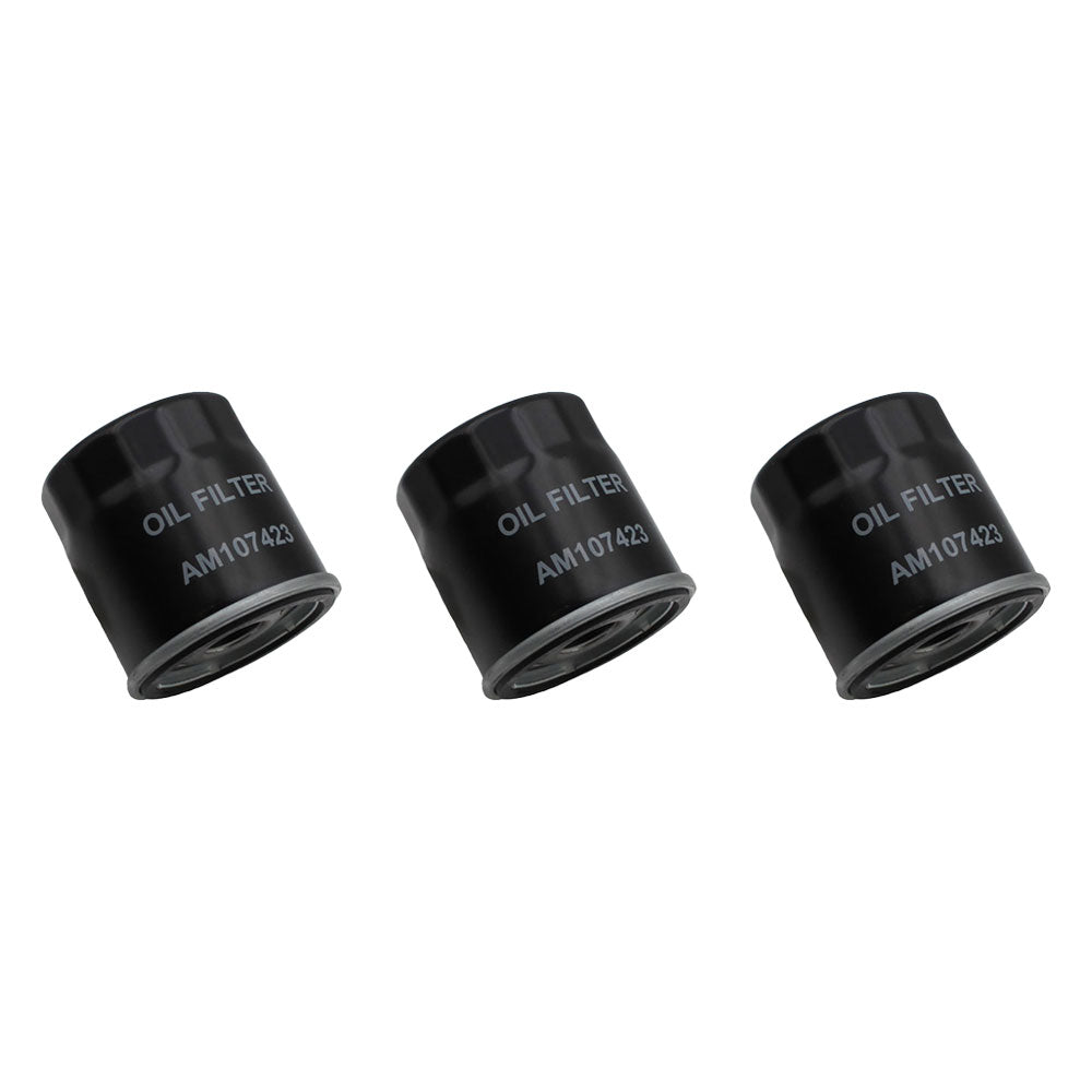 3PK Oil Filter for Club Car Cushman E-Z Go 3/4" Thread 2 11/16" OD 3" H