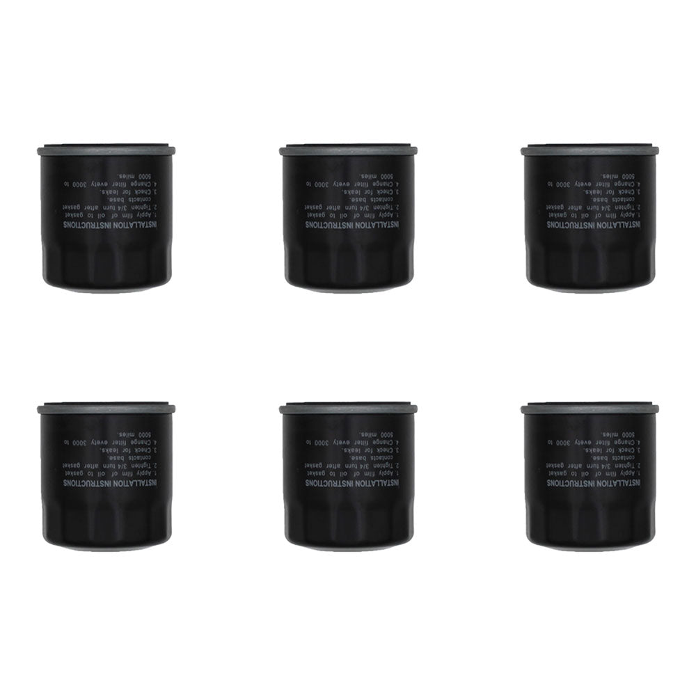 6PK Oil Filters for Bad Boy 063-2090-00, 063-8017-00
