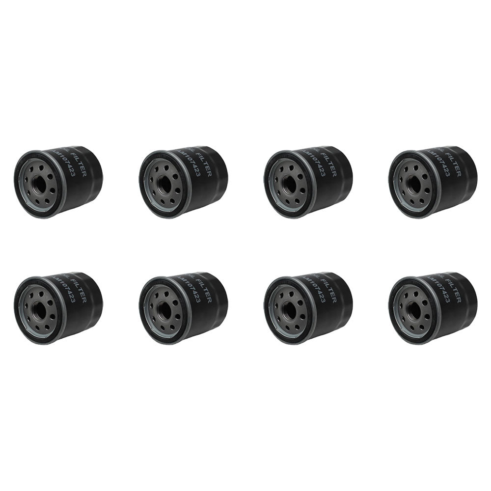 Qty 8: Lube Filter Fits John Deere Replaces AM-107423