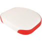 372759R91 White & Red Bottom Cushion w/ Wood Base Fits International