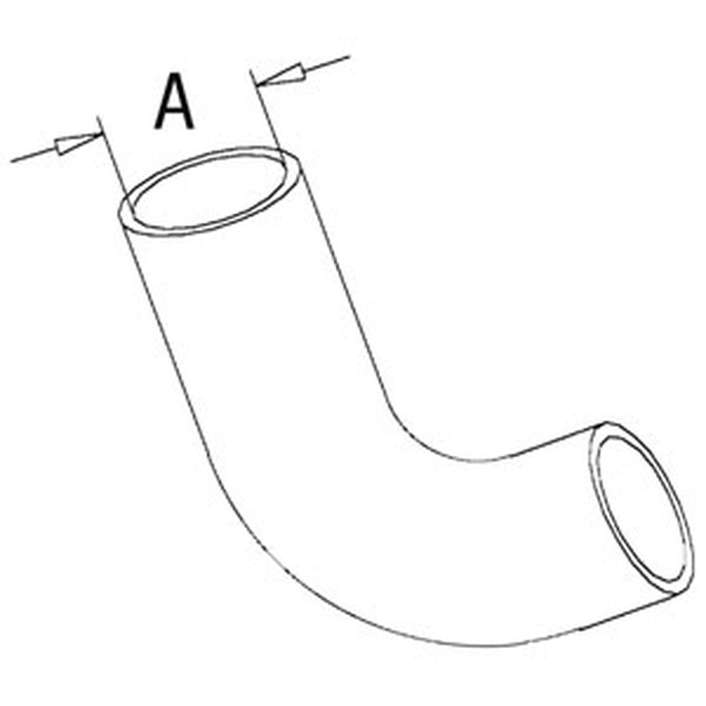 Top Radiator Hose Fits Case/International Harvester Replaces 375172R1