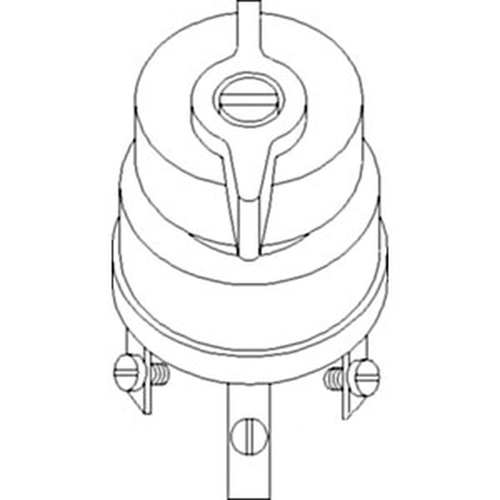 4 Position Rotary Light Switch Fits International Replaces 376851R91