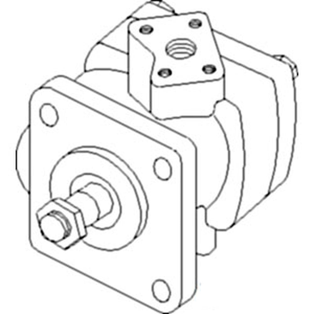 Hydraulic Oil Pump Fits Mitsubishi Replaces 1996235300