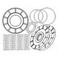 Brake Disc Kit Fits Case-IH 806 826 856 966 1026 1066 Hydro 100 Tractor