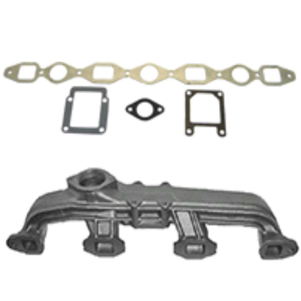 Manifold with Gasket Kit Fits Case/International Harvester Replaces 384290R21