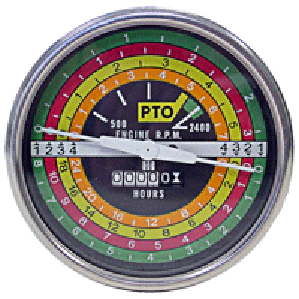 Tachometer (Black Face) Fits International Replaces 103151A1