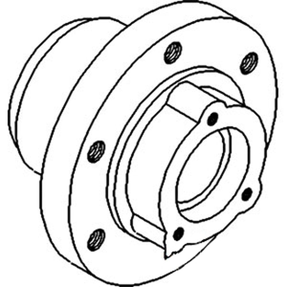 370256R11 6 Bolt Front Wheel Hub Fits Case/International Harvester