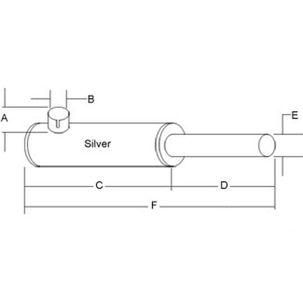 105-296 Muffler Fits IH