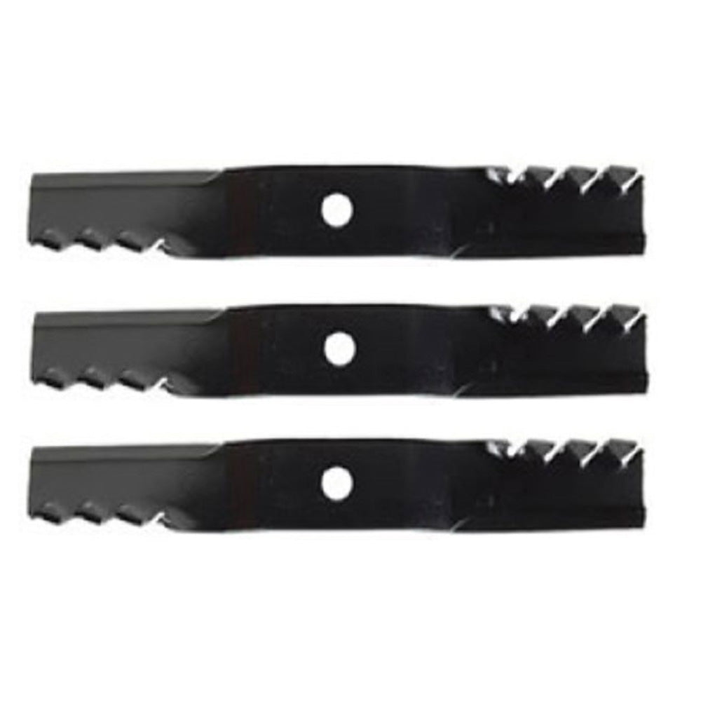 (3) Mower Mulching Blades M164016 Fits John Deere 54" X738 X739 X750 X754