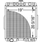 400941R1 Radiator Fits Case/International Harvester