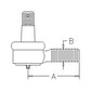 Power Steering Cylinder Tie Rod End Fits Kubota M5400 M4700 3A012-62920