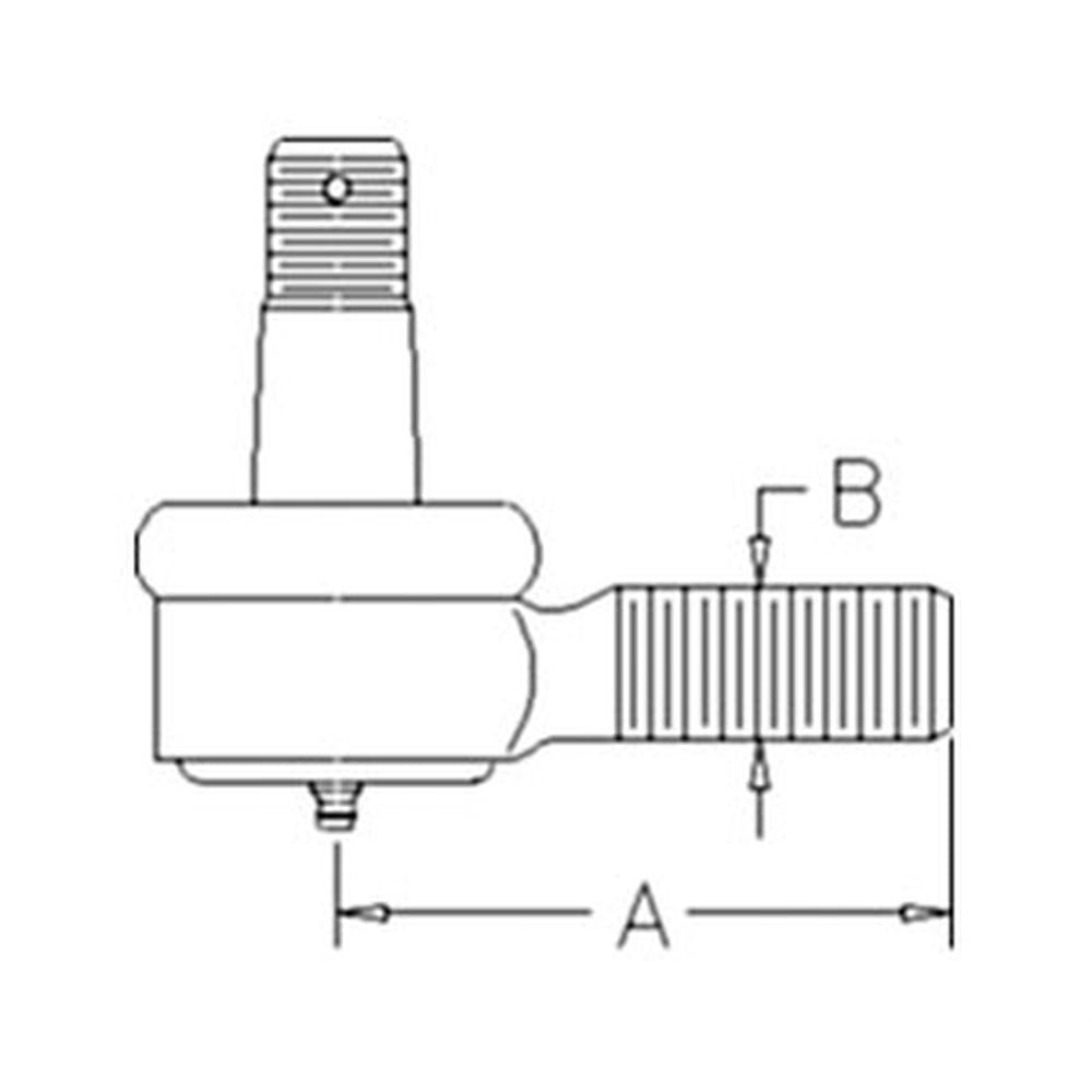WN-3A012-62920-PEX Power Steering, Cylinder, End Fits Kubota M4700 M5400