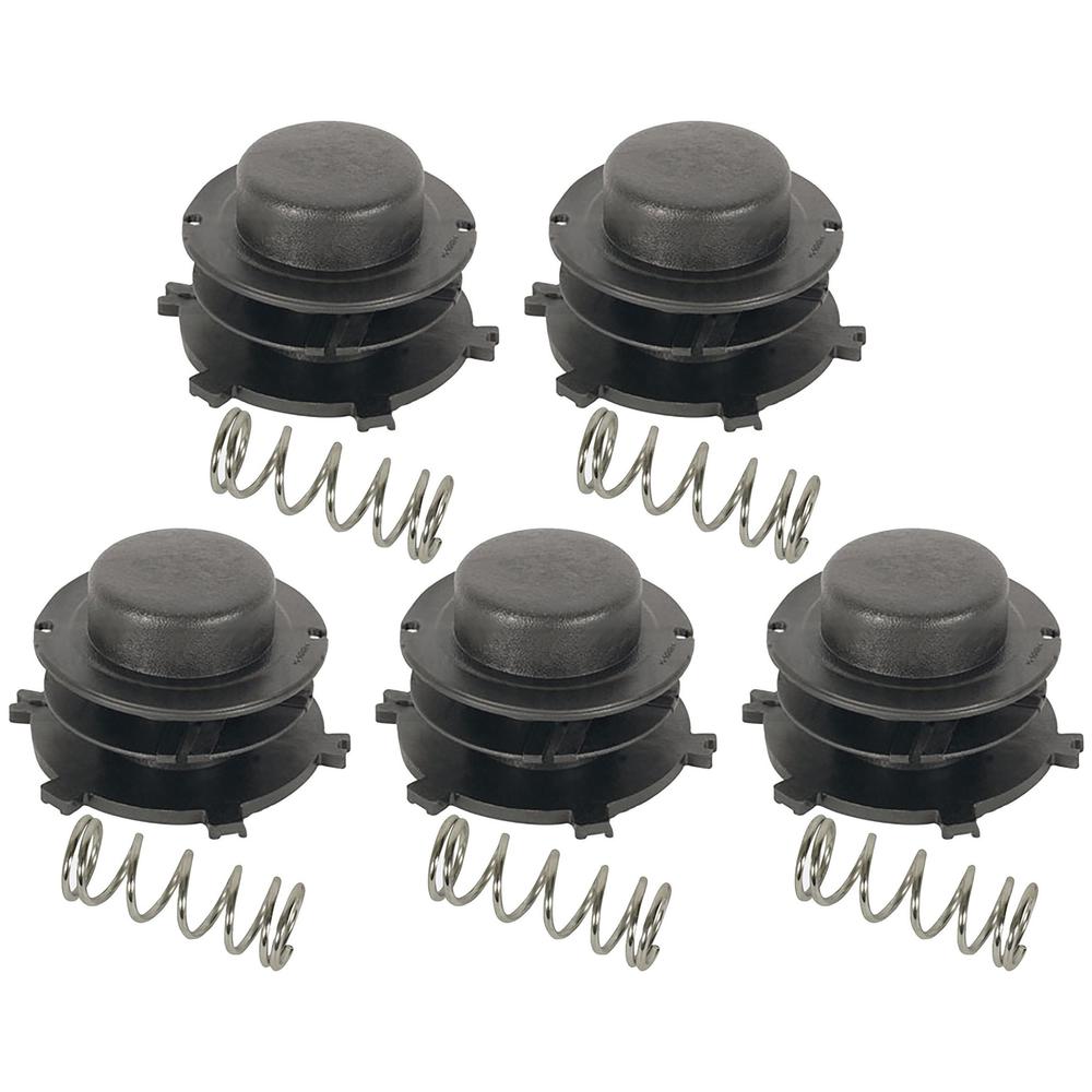 Qty 5: Trimmer Head Spool & Spring Fits Stihl Replaces 0000-997 1501