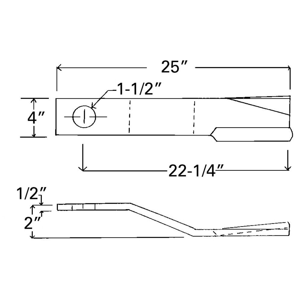 401046 - Rotary Cutter Blade Schulte