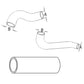 3144028R1 Upper, Lower & By-Pass Hose Set Fits Case/International Harvester 385