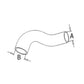 Upper Radiator Hose Fits International Harvester Replaces 402191R1