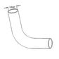 402204R1 Bottom Radiator Hose Fits Case/International Harvester