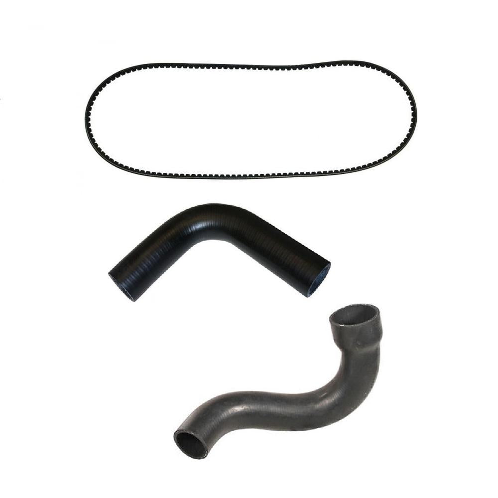 Upper & Lower Radiator Hoses w/ Fan Belt Fits Case/International Harvester