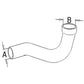 402206R1 Top Radiator Hose Fits Case/International Harvester