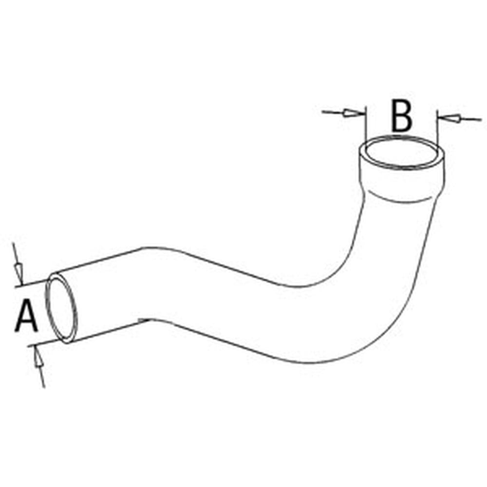 402206R1 Top Radiator Hose Fits Case/International Harvester
