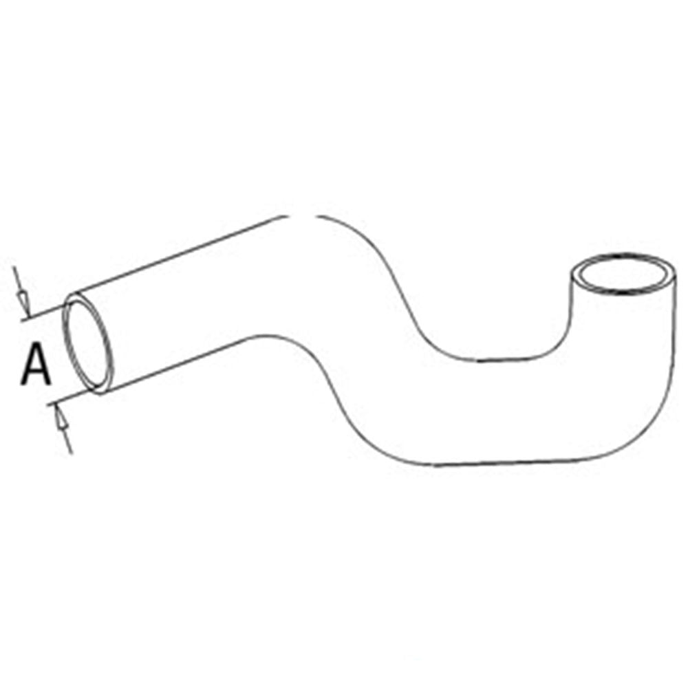 402212R1 Top Radiator Hose Fits Case/International Harvester