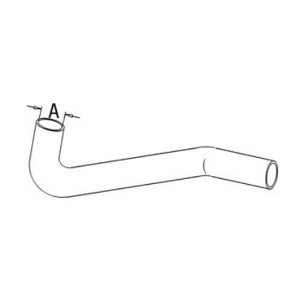 402215R1 Bottom Radiator Hose Fits IH Fits FARMALL