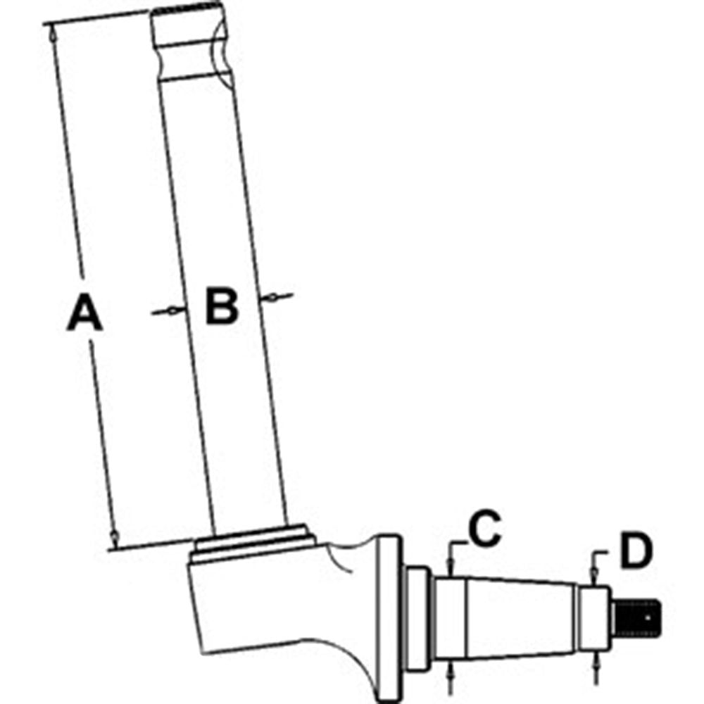 Spindle 405840R1 Fits Case 4240 454 484 485 495 574 584 595 685 695 885 895 995