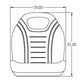 Yellow Seat Fits John Deere X485 X495 X575 X585 X595 X720 X724 X740 X748 X729 74
