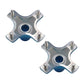 Set of 2 Rear Wheel Hubs
 Fits Honda Replaces 42410-HC0-000
