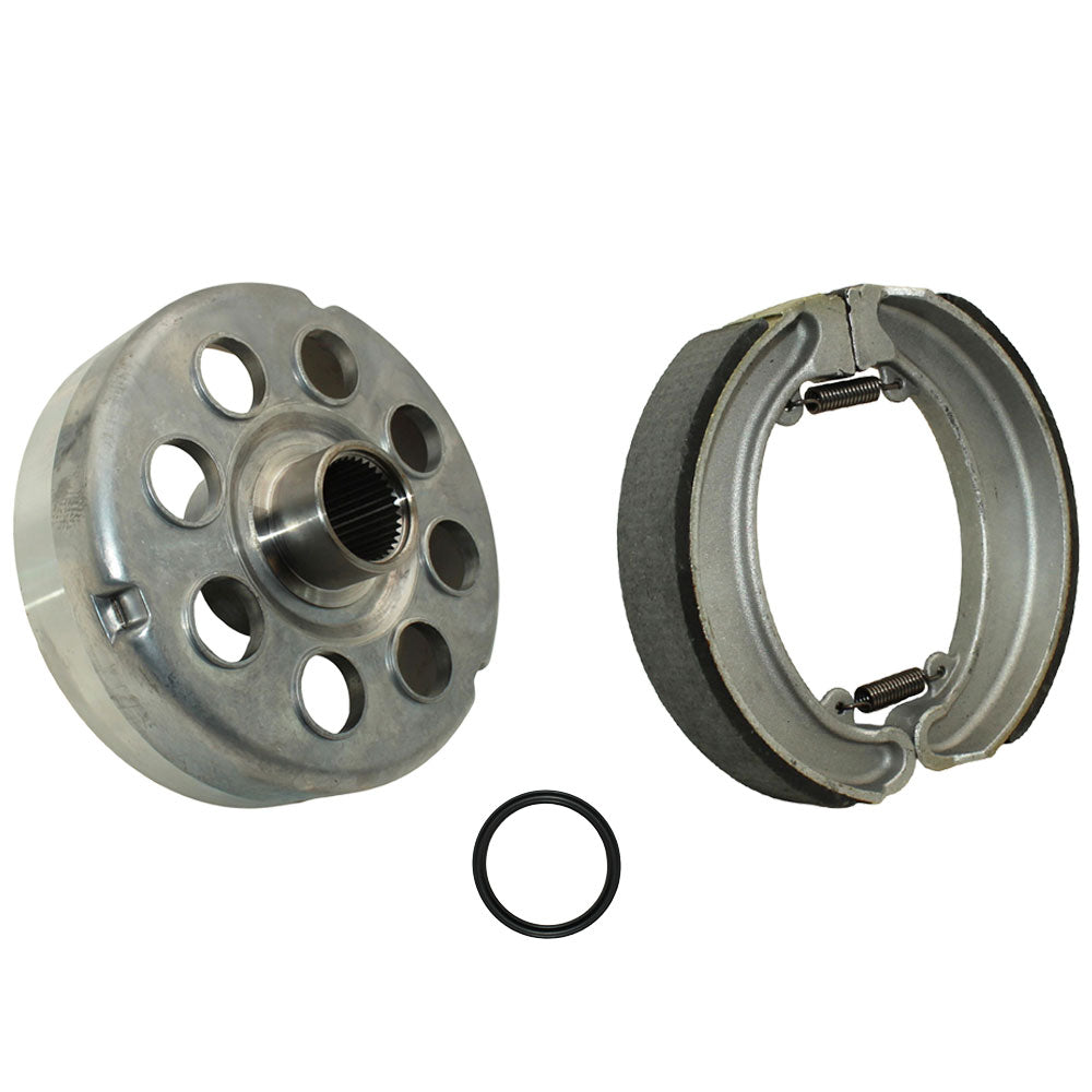 Rear Brake Drum w/Shoes Fits Honda Replaces 06430-HM5-A80