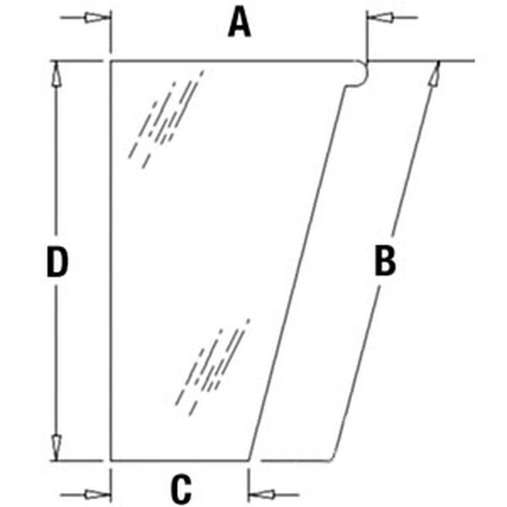 448609A1 - Right Hand Lower Front Glass