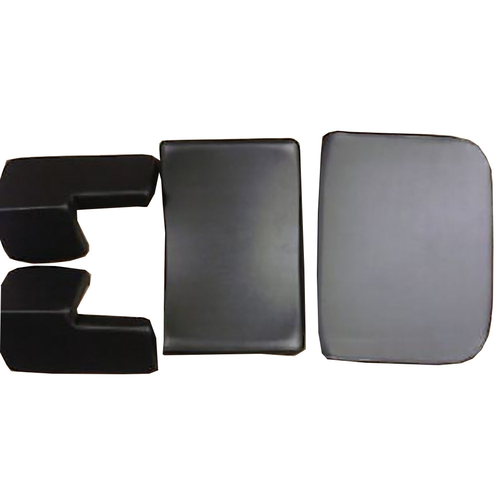 AT18696 Seat Cushion Set Wood Frame Back/Bottom/Arm Rests Fits John Deere