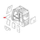 Front Lower Windshield Glass Fits Hitachi Replaces 4651654