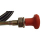 Round Handle Pull Stop Cable Fits Ford/New Holland Replaces 47V1534