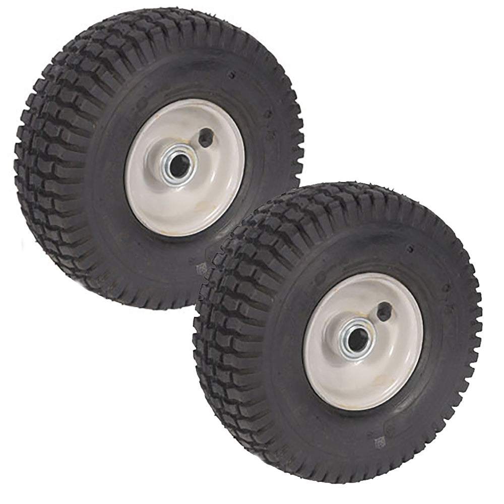 134166 Qty 2: 4.10 x 3.50 x 4 Front Wheel Assembly Fits Snapper Series 7 & up