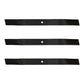 Blade Set (3); Finishing Mower Fits King Kutter Replaces 502324