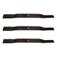502324 Blade Set (3); Finishing Mower Fits King Kutter RFM72