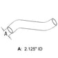 NEW Lower Radiator Hose 503595M1 Fits Massey Ferguson 1100 1130